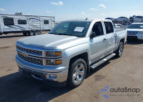 2014 Chevrolet Silverado 1500 1Lz из США, поврежденный, VIN 3GCUKSEC3EG521551